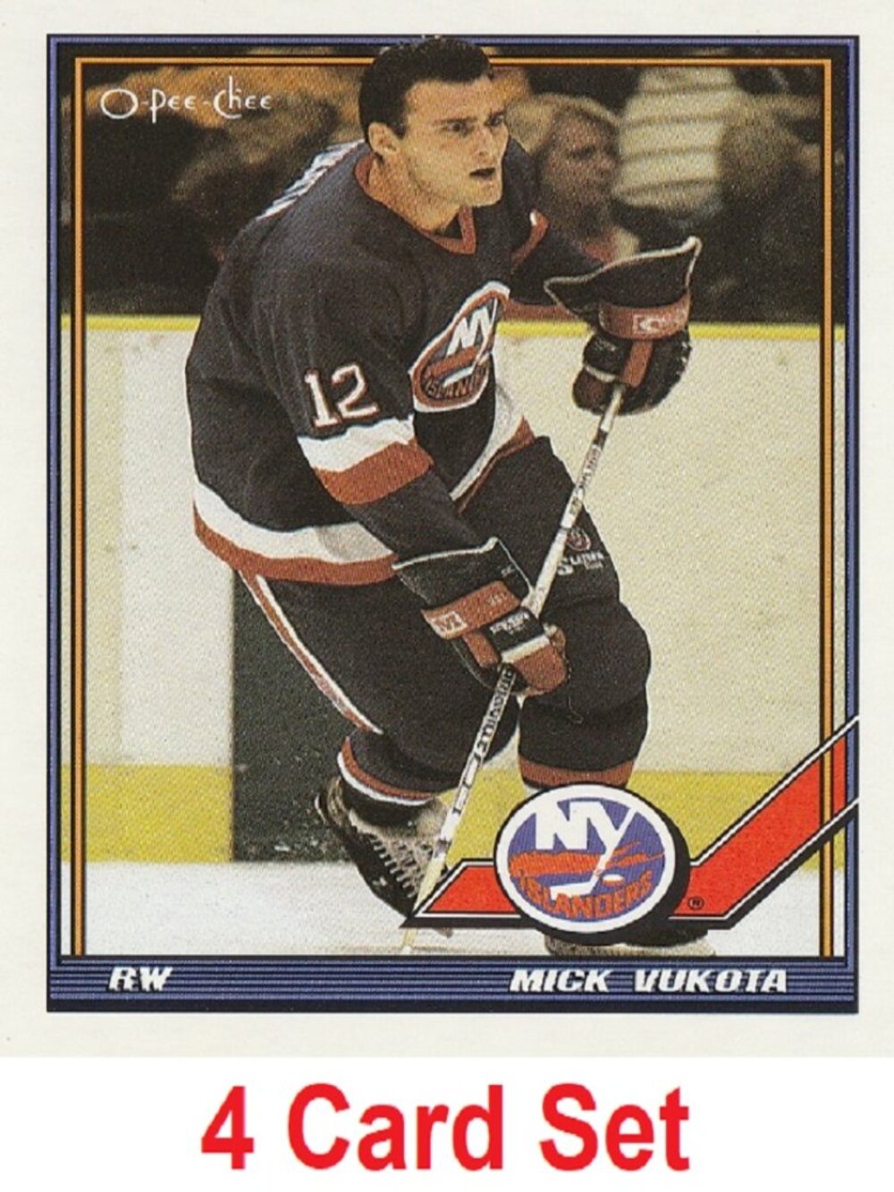 Mick Vukota Hockey Card Collection